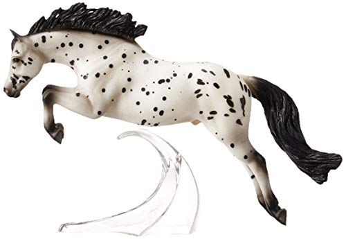 Breyer Traditional Series EZ to Spot | Horse Toy Model | 1:9 Scale | Model #1789,White, Black