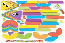 Load image into Gallery viewer, Baker Ross AT918 Fish Stacking Mix &amp; Match Kits - Pack of 6, Creativity for Kids Arts and Crafts Projects

