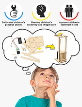 Load image into Gallery viewer, 5 Set STEM Kits, Wooden Building Kits, Assembly 3D Puzzles, Science Experiment STEM Projects for Kids Ages 8-12, DIY Educational Model Kit Toys, Gifts for Boys and Girls Age 8 9 10 11 12 Years Old
