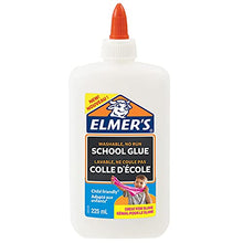 Load image into Gallery viewer, Elmer&#39;s White PVA Glue | 225 mL | Washable and Kid Friendly | Great for Making Slime and Crafting
