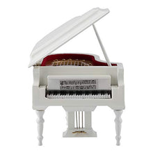 Load image into Gallery viewer, Vbestlife Musical Model Piano Toy, Miniature Piano Model, Instrument Model with Bench and Case Mini Decoration Furniture Accessories for Birthday Gift Toys
