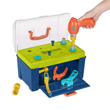 Load image into Gallery viewer, Battat  Battat Busy Builder Tool Box  Durable Kids Tool Set  Pretend Play Construction Tool Kit for Kids 3 years+ (20-Pcs)
