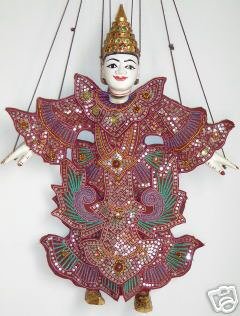 Thai Marionette Hand Made Puppets, Medium Very Cheap Price Made From Thailand