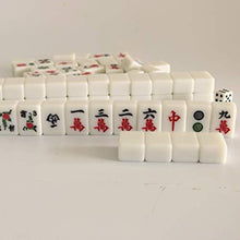 Load image into Gallery viewer, CMZ Mahjong Set MahJongg Tile Set Home Traditional Chinese Version Mahjong Game Set,144PCS Mahjong Tile Set,Tiles for Travel Family Game Chinese Mahjong Game Set
