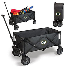 Load image into Gallery viewer, PICNIC TIME Green Bay Packers Adventure Wagon Folding Utility Tailgate Wagon
