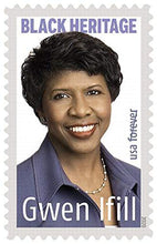 Load image into Gallery viewer, Gwen Ifill Black Heritage Sheet of 20 Forever Postage Stamps Scott 5432
