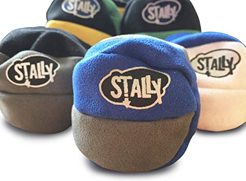 Stally Hacky Sack Footbag 6-Pack, Assorted Colors