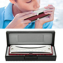 Load image into Gallery viewer, Not Easy To Oxidize And Rust 10 Hole Mouthorgan For Harmonica Gift For Harmonica Players(red)
