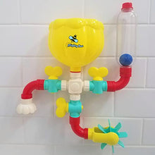 Load image into Gallery viewer, MightyBee Bath Toy - Toddler Bath Toys for Kids Ages 4-8, Engaging STEM Bathtub Toys - Original Pipes N Valves Set - 12 Pieces
