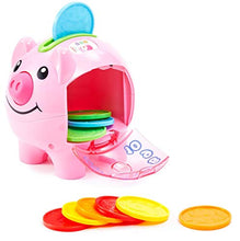 Load image into Gallery viewer, Fisher-Price Laugh &amp; Learn Smart Stages Piggy Bank, Cha-ching! Get Ready To Cash In On Playtime Fun And Learning!
