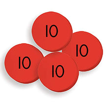 Load image into Gallery viewer, Essential Learning Products 100 Tens Place Value Discs Set
