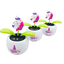 Load image into Gallery viewer, maojin Solar Dancing Flower,Solar Swinging Figures Solar Powered Dancing Flower Toy Gift for Car Interior Decoration,Bobblehead Solar Dancing Flowers in Colorful Pots
