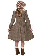 Load image into Gallery viewer, California Costumes Frontier Settler Girl, Child Costume (Brown), Large
