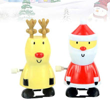 Load image into Gallery viewer, NUOBESTY 2pcs Christmas Wind Up Toys Walking Toys Clockwork Dolls Toys for Toddler Kids Children Gift Party Favors
