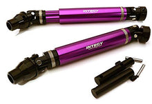 Load image into Gallery viewer, Integy RC Model Hop-ups C28727PURPLE Billet Machined Alloy Universal Drive Shafts for Traxxas 1/10 E-Revo 2.0
