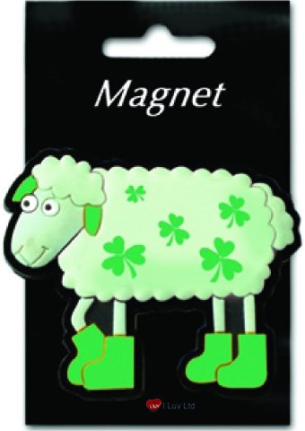 I LUV LTD Irish Sheep Magnet