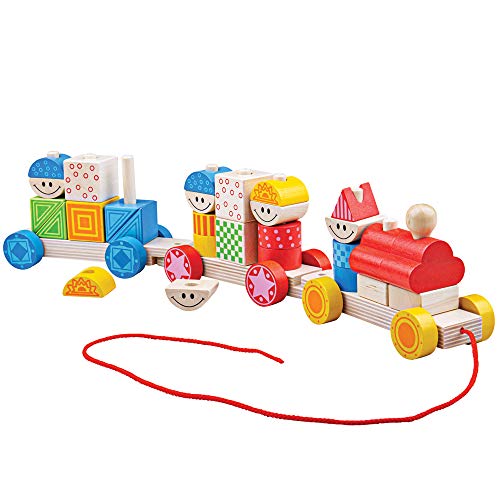Bigjigs Toys Build Up Train