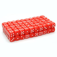Wood Expressions WE Games Red Dice with Rounded Corners