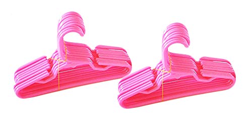 Brittany's My 24 Pink Hangers Compatible with American Girl Doll Clothes- 18 Inch Doll Clothes Hangers