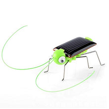 Load image into Gallery viewer, N Meng254 Mini Kit Novelty Kid Solar Energy Powered Spider Cockroach Power Robot Bug Grasshopper Educational Gadget Toy for Kids A508 A (Color : GN)
