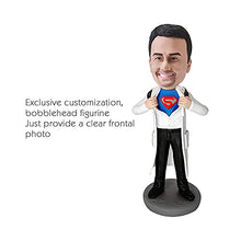 Load image into Gallery viewer, 9&#39;&#39;Custom Doctor Bobblehead Fully Custom Bobbleheads, Design Your Own Bobblehead, Miniature Polymer Clay Doll Custom Design
