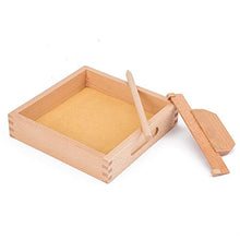 Load image into Gallery viewer, Montessori Letter Formation Sand Tray with Wooden Pen Montessori Educational Toys for Kids Alphabet and Number Learning Toy Writing Exercises Tool
