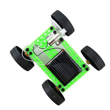Load image into Gallery viewer, N Meng255 1 Set Miniskirt Powered Toy DIY Solar Powered Toy DIY Car Kit Children Educational Gadget Hobby Curious 2019 W506 A (Color : Green)
