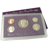 US Mint 1988 Proof Set, 5 Coins