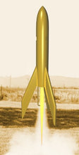 Load image into Gallery viewer, Golden Scout Semroc Flying Model Rocket Kit KV-4
