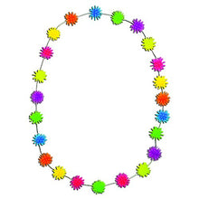 Load image into Gallery viewer, Kipp Brothers Neon Rainbow Spiky Ball Necklaces(Per Dozen)
