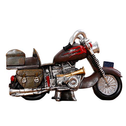 SUPVOX Piggy Bank Vintage Motorcycle Desktop Decorative for Boys Adult Child Decor Favor 16pcs