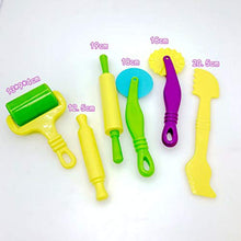 Load image into Gallery viewer, Healifty 6 Pcs Play Dough Tools Set Roller Rolling Pin Molds Art Dough Play Set for Kids
