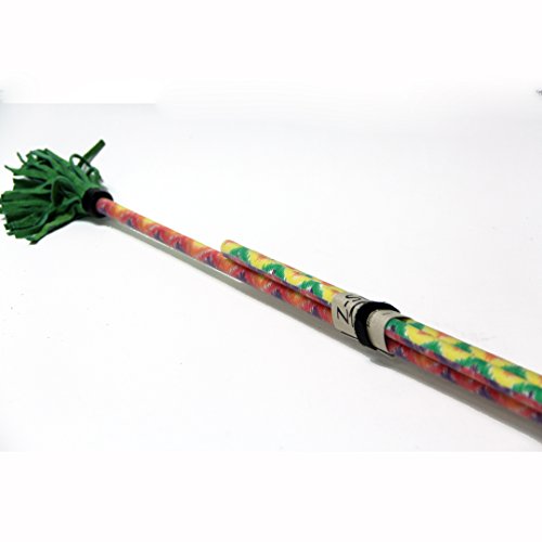 Z-Stix Made to Order Handmade Juggling Sticks-Flower Sticks-Devil Sticks (King's Spear 30?,Aztec)
