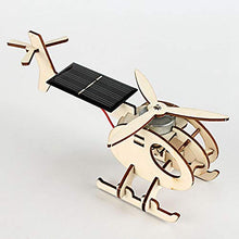 Load image into Gallery viewer, Oumefar Solar Energy Toy Wooden DIY Model Exquisite Educational for Boys
