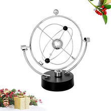 Load image into Gallery viewer, BESPORTBLE Electronic Perpetual Motion Desk Toy Physics Mechanics Science Educational Toy Kinetic Art Milky Orbital Way Toy for Home Office (Pattern 1)
