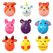 Load image into Gallery viewer, NUOBESTY 9pcs Easter Slow Rising Toys Cute Animal Squeeze Decompression Toy Mini Hand Toys for Easter Basket Filler Birthday Party Favor Toy Gift
