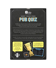 Load image into Gallery viewer, Pub Quiz at Home Kit | Host Your Own Games Night | Adults, After Dinner, Trivia, General Knowledge, Family, Friends, Teams, Questions, Christmas, Birthday, Present
