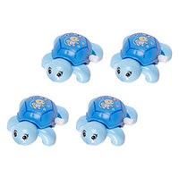 NUOBESTY 4pcs Wind Up Toy Jumping Tortoise Clockwork Toy Wind Up Animal Educational Toy for Kids Party Favors Toy
