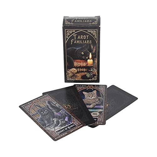 Nemesis Now Lisa Parker Familiar Tarot Cards 12cm Black