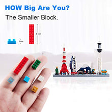 Load image into Gallery viewer, DAFDAG Japanses Architecture Model Kits Tokyo Skylines Micro Blocks and New Gift for Adults and Kids,1880 Pcs with Color Package
