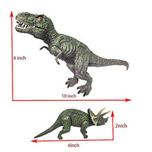 Load image into Gallery viewer, E EAKSON Dinosaur Toys for Kids and Boys Realistic Action Figures Educational,with Movable Jaws,Including T-Rex, Velociraptor Etc,14 Pcs, 6 to 10 Inches-Gift for Kids 3-7 Years Old
