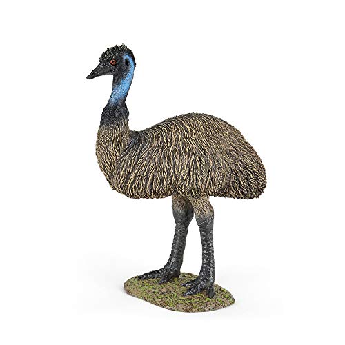 Papo -Hand-Painted - Figurine -Wild Animal Kingdom -Emu -50272 -Collectible - for Children - Suitable for Boys and Girls- from 3 Years Old