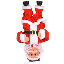 Load image into Gallery viewer, Electric Santa Claus Upside Down Dancing Doll, Toys Decor Decoration Inverted Street Dance Doll
