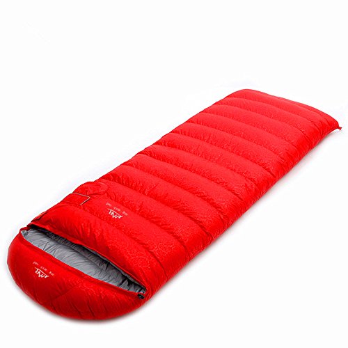 Feeryou Portable Sleeping Bag Breathable Sleeping Bag Nylon Material Warm Moisture Free Size Zipper Adjustment Convenient Compression Super Strong