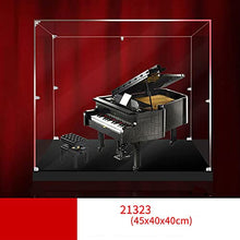 Load image into Gallery viewer, T-Club Acrylic Display Case for Lego 21323, Dustproof Clear Display Box Showcase For Lego 21323 Grand Piano(NOT Included The Model) (3MM)
