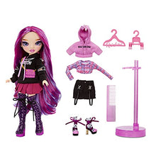 Load image into Gallery viewer, Rainbow High Series 3 EMI Vanda Fashion Doll  Orchid (Deep Purple) with 2 Designer Outfits to Mix &amp; Match with Accessories
