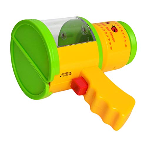 Shuohu 4Pcs Outdoor Insect Catcher for Kids Viewer Net Bottle Tweezers Children Science Educational Toy Green