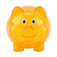 Yencoly Pig Bank Pig Bank Toy Birthday Gift Creative Money Box,Cute Creative Color Pig Pig Bank Birthday Gift Pig Bank Toy Creative Money Box(Orange)