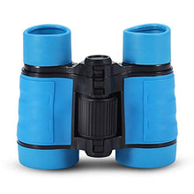 Load image into Gallery viewer, Present Gift Birthday Gift Folding 4X 1.2inch Lens Children Telescope Toy Small Kids Telescope for Outdoor Camping Traveling Gaming(Blue)
