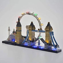 Load image into Gallery viewer, T-Club Led Light Kit Set for Lego 21034 Architecture London Skyline Model Building Blocks (Not Include Lego Model)
